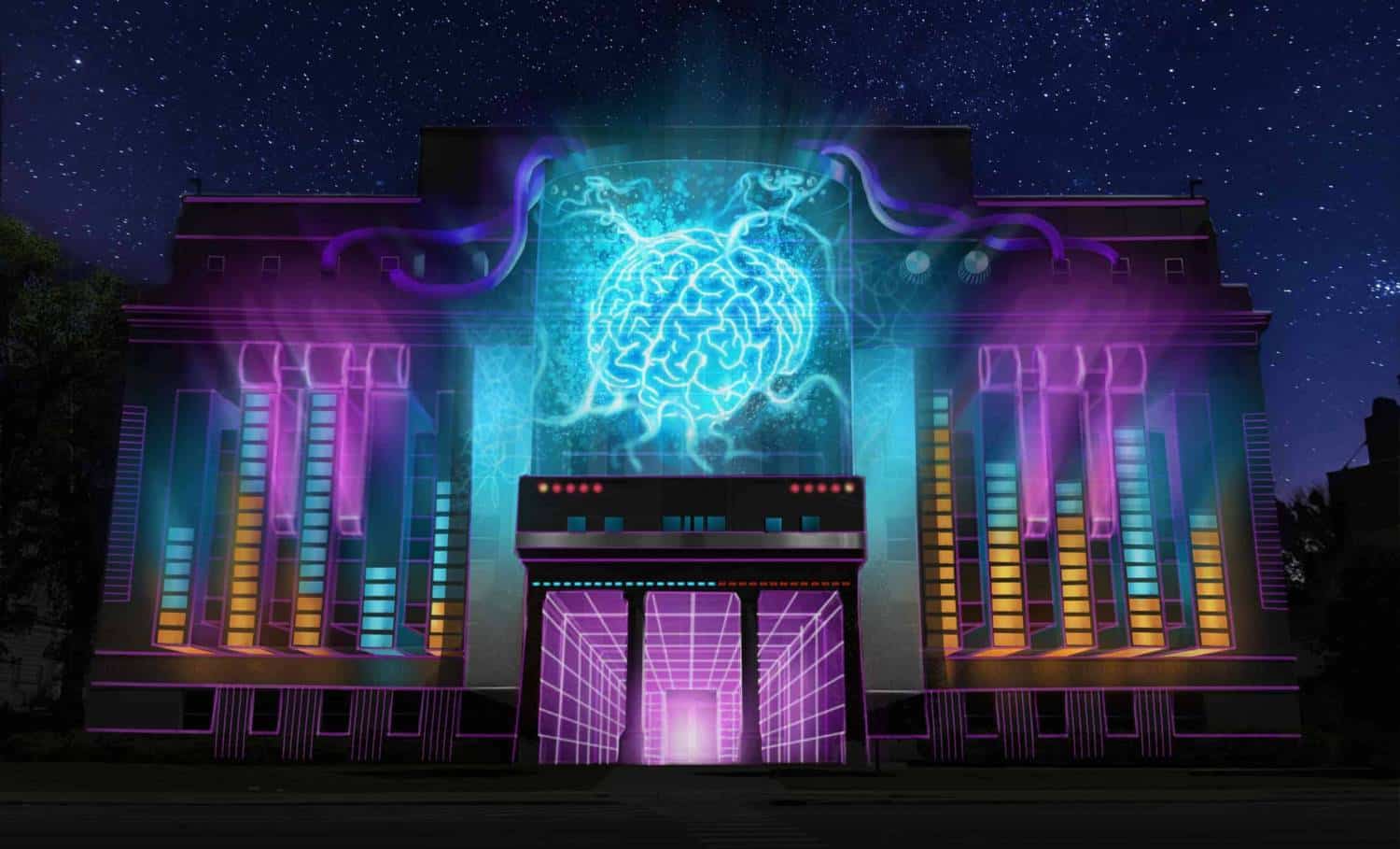 The Neon Unconscious - LUMA - America's Premier Projection Arts Festival